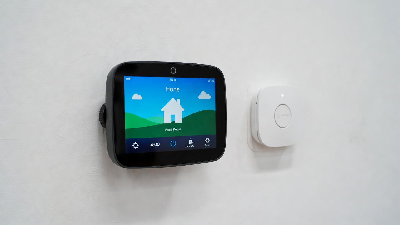 Ecobee Smart Thermostat Premium with color touchscreen and included SmartSensor