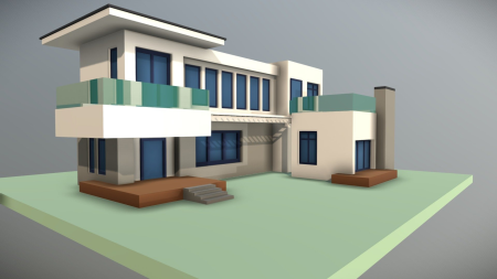 Blender 3D Architecture - 2022