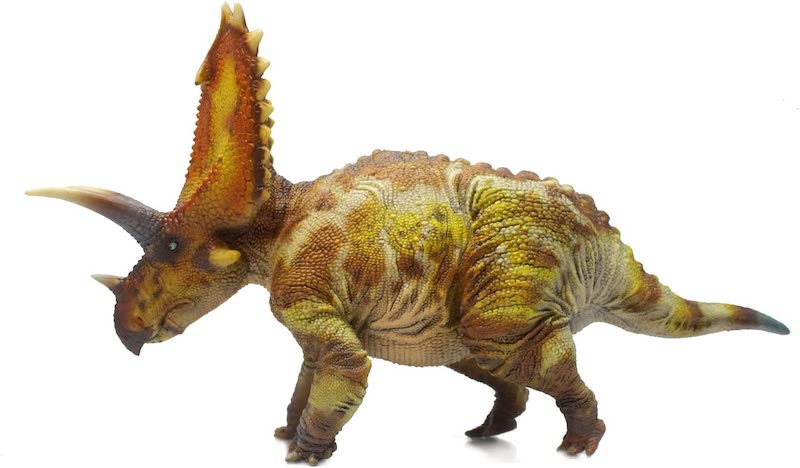 2023 Prehistoric Figure of the Year, time for your choices! - Maximum of 5 Haolonggood-Pentaceratops-orange