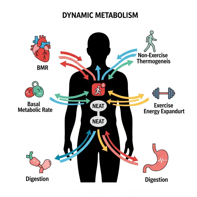 Metabolic system illustration