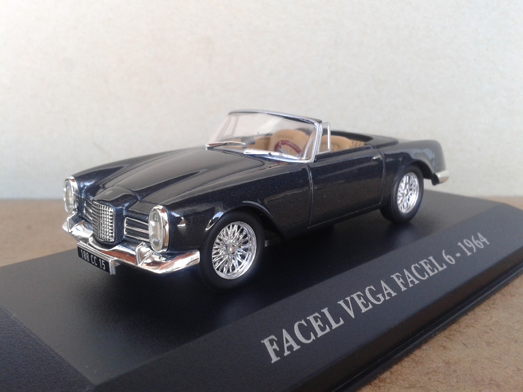 1964 Facel Vega Facel 6 Cabriolet (Ixo-Altaya) (3)