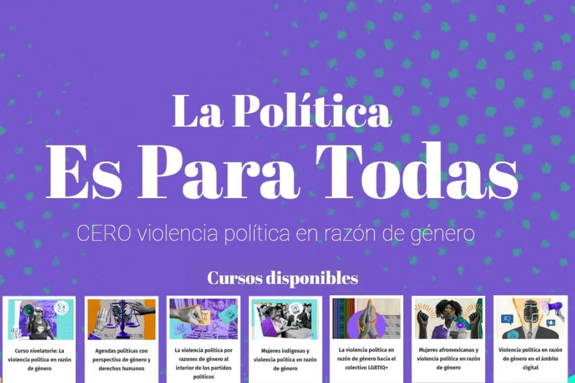 Presentan “la política es para todas” plataforma de capacitación en este proceso electoral