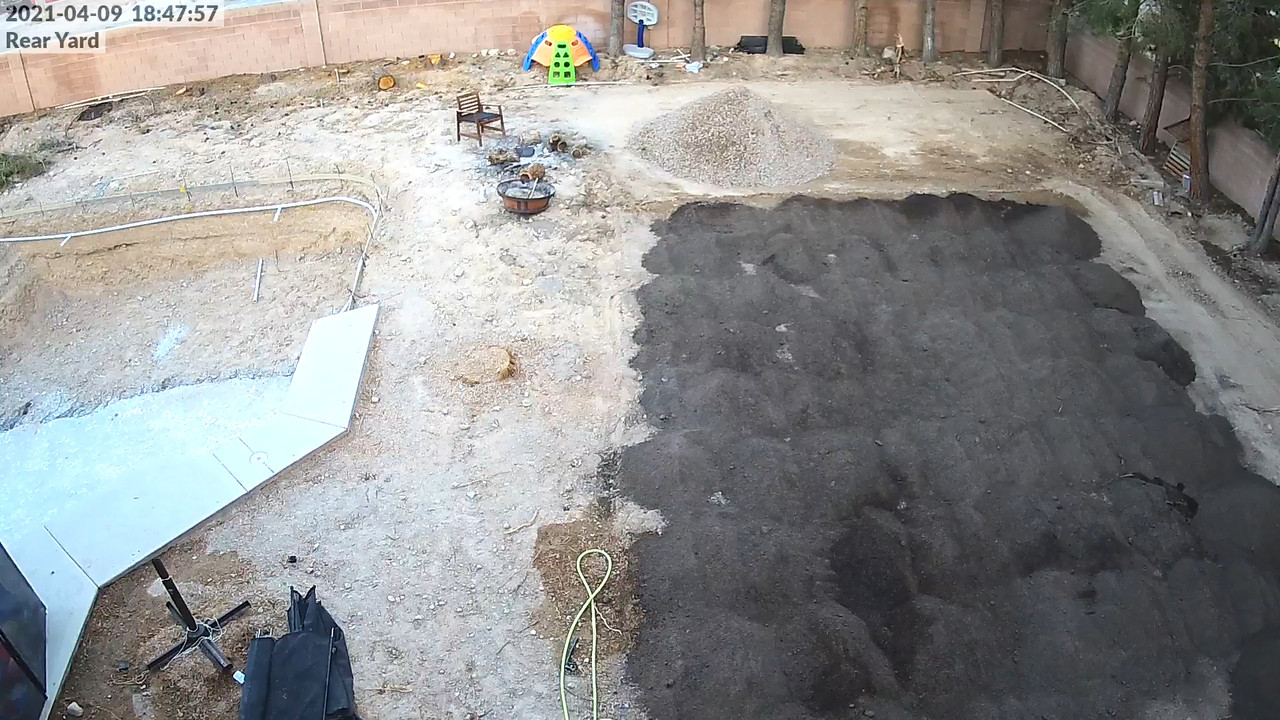 Rear Yard - 4-9-2021, 6.47.58pm