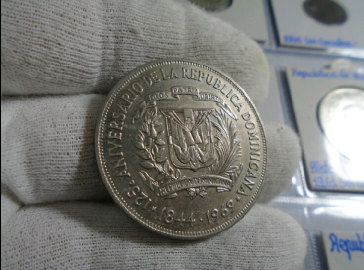 5ª Grandota. 1 Peso 1969. República Dominicana. 20190713-142121