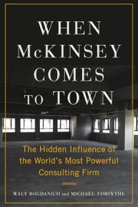 The cover for When McKinsey Comes to Town