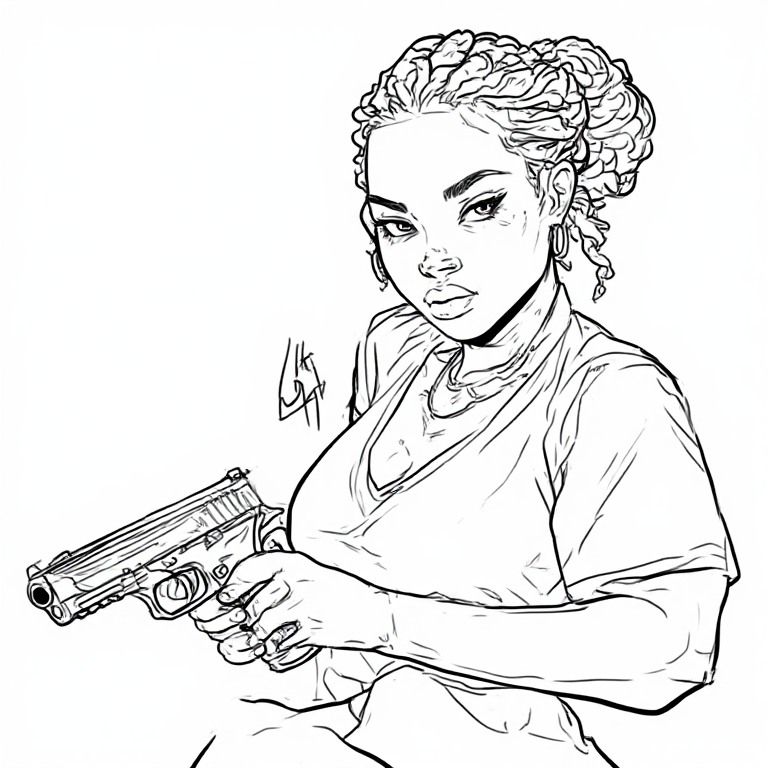 GTA-s-ebony-girl-holding-gun-L-(18)