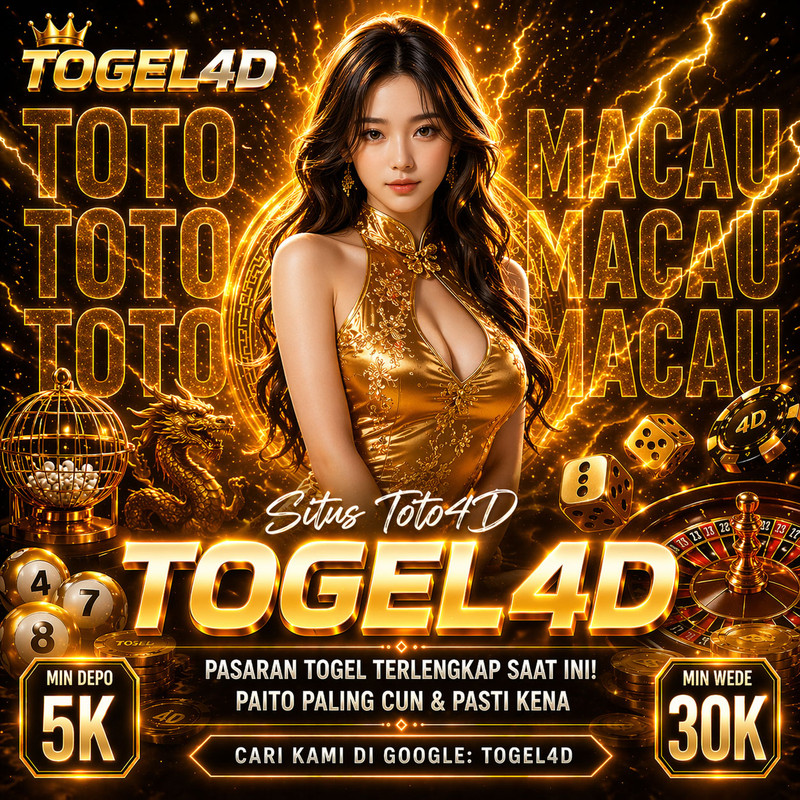 TOGEL4D ? Inovasi Slot Online Depo 5k Dengan Visi Keamanan Terjamin