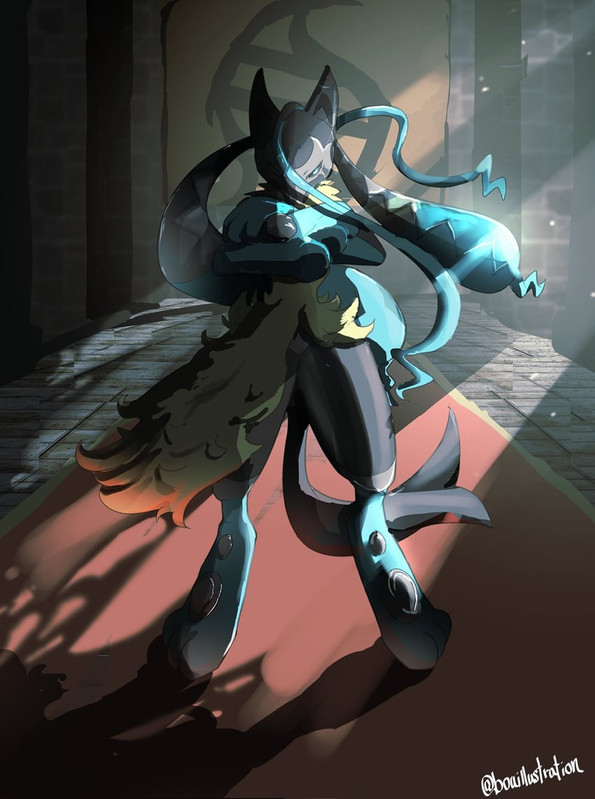 lucario-and-mega-lucario-z-pokemon-and-1