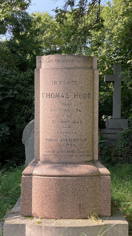 Grave-of-Thomas-Hood-in-Kensal-Green-Cemetery