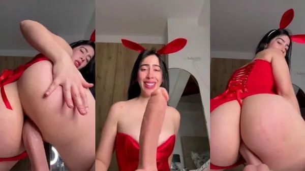 Gummies15 Masturbates Using A Dildo