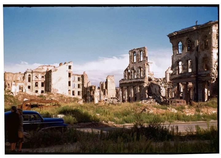 Varsovia en color, agosto 1947