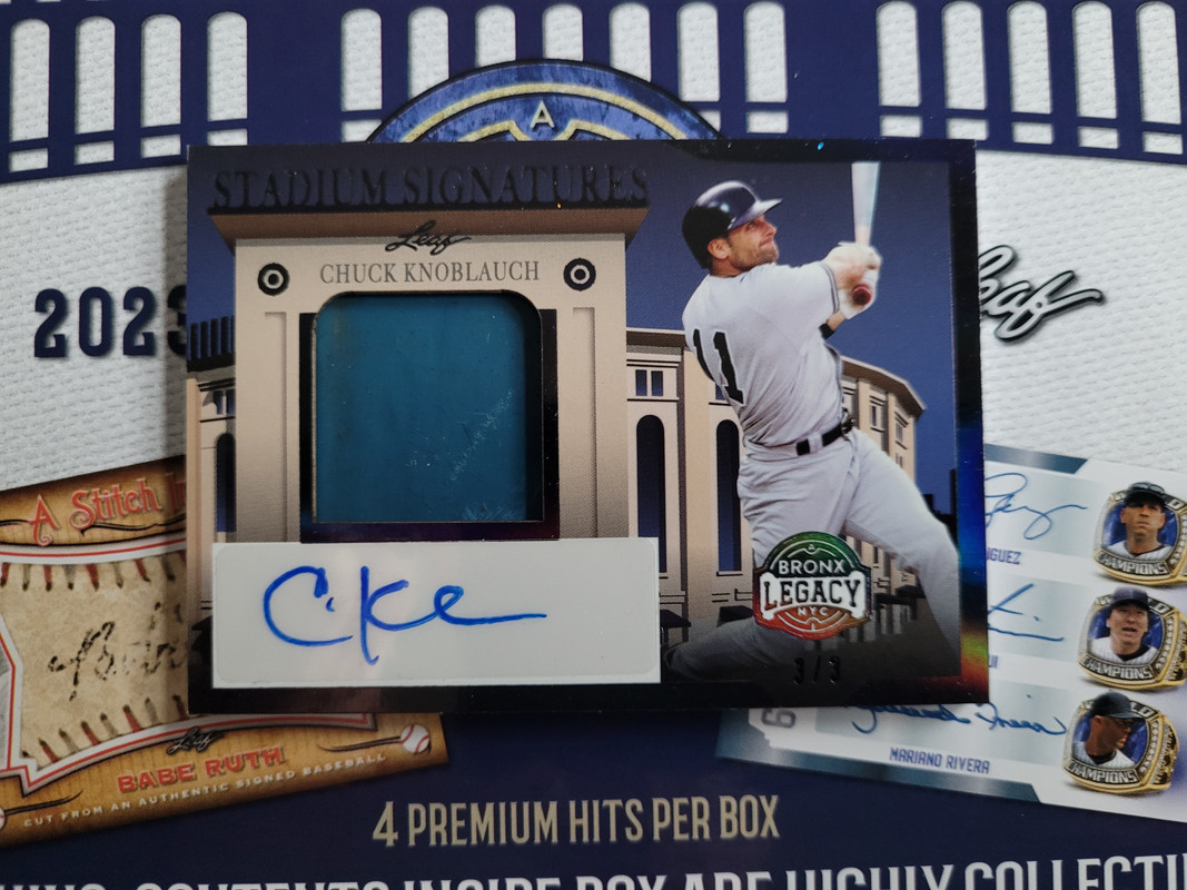 2023 A Bronx Legacy Auto Chuck Knoblauch 3-3-1