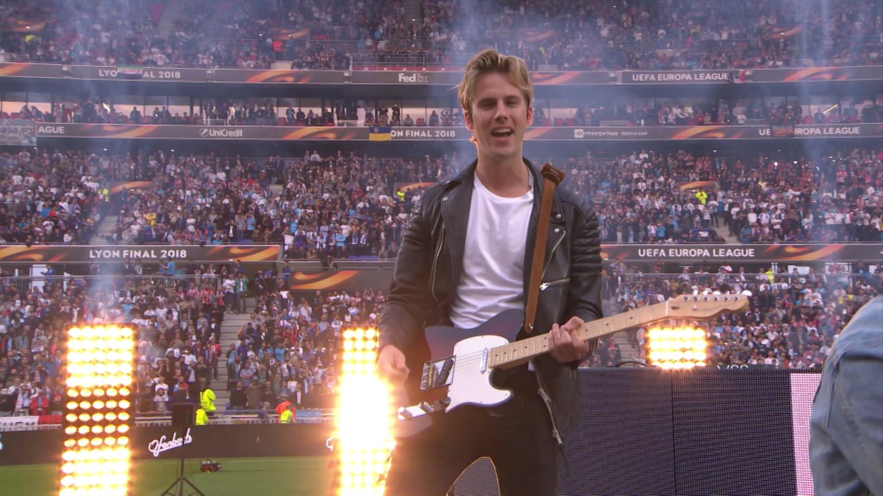 Ofenbach - UEFA Europa League final opening ceremony,Lyon 16 may