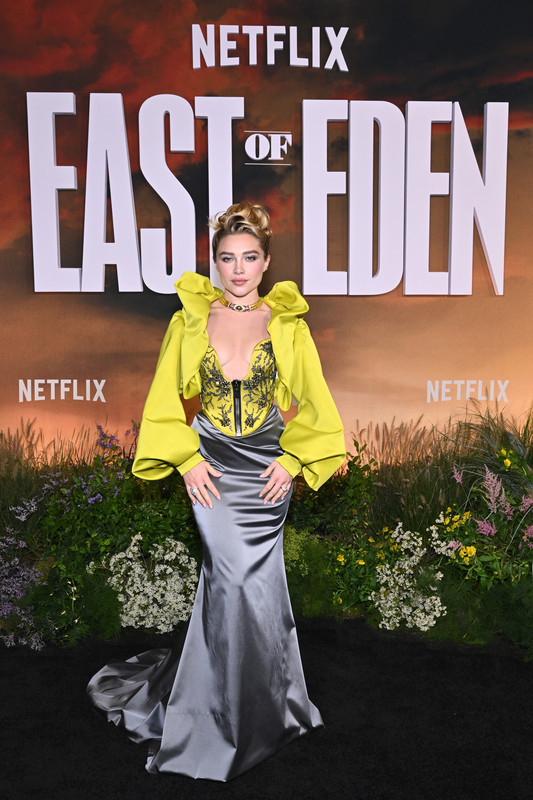 Florence Pugh East Of Eden Prem NYCleavage30