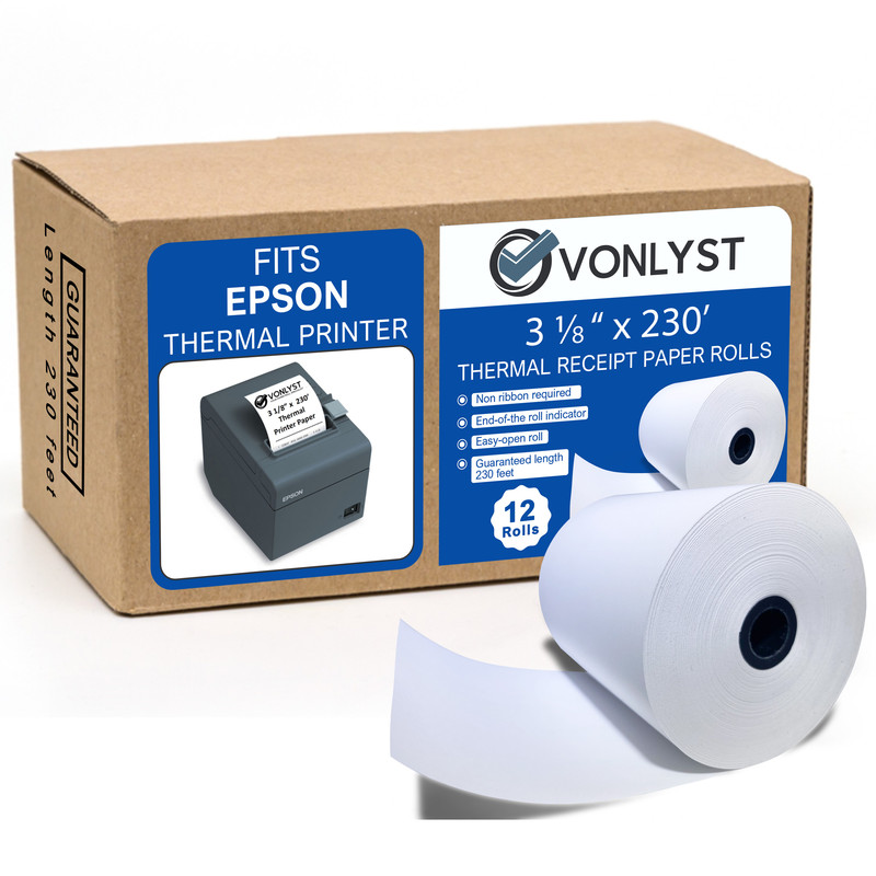Clover Flex Receipt Paper Roll