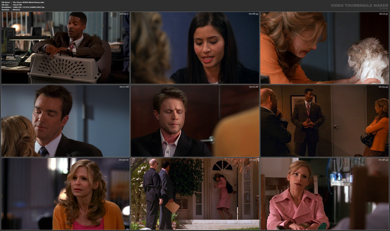 The Closer S05E02 Blood Money.mkv