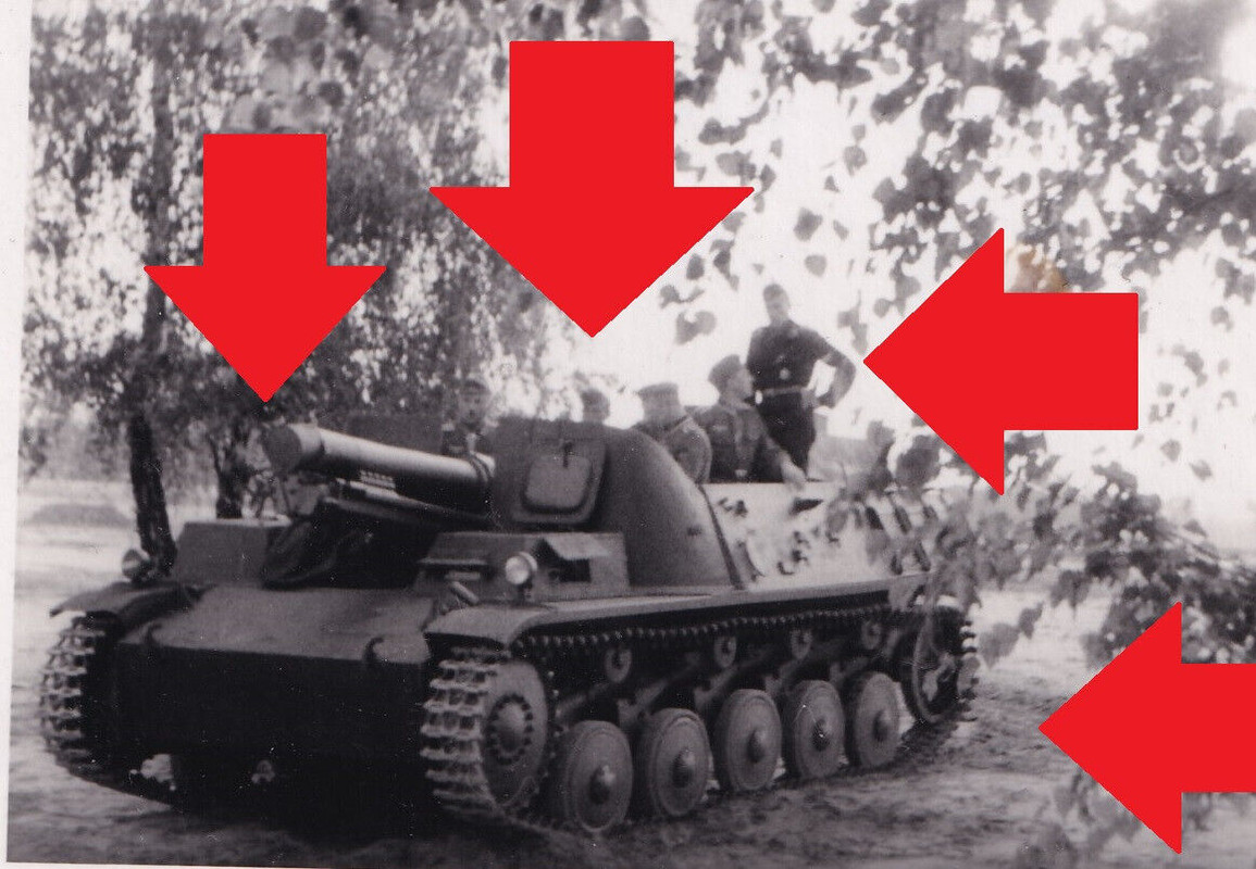 Foto,15cm schweres Infanteriegeschütz 33 Selbstfahrlafette,Panzer,Sfl,sIG 33,TOP