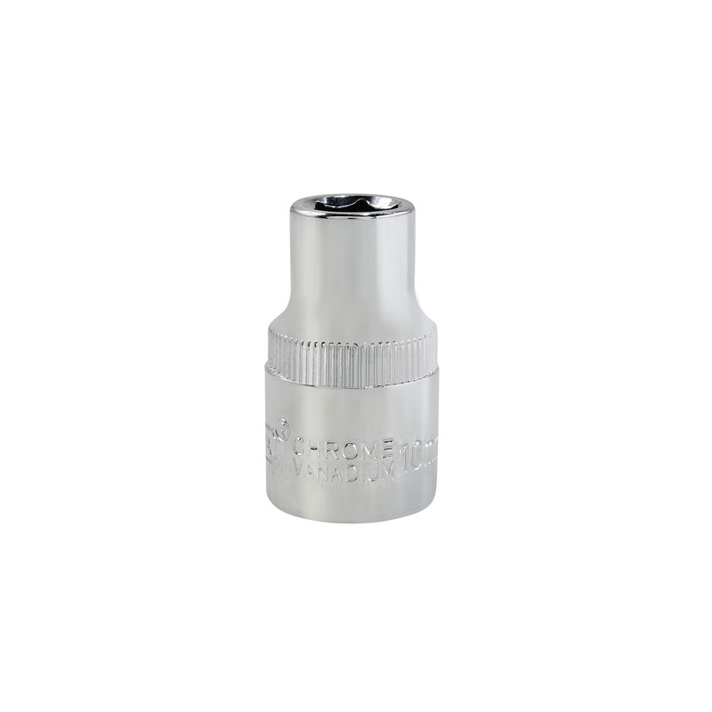 DADO CROMADO 1/2" 10MM CRV KAMASA