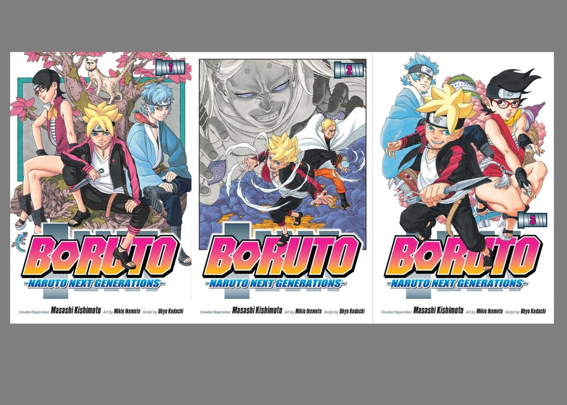 MANGA Boruto Next Generations 1-9 TP