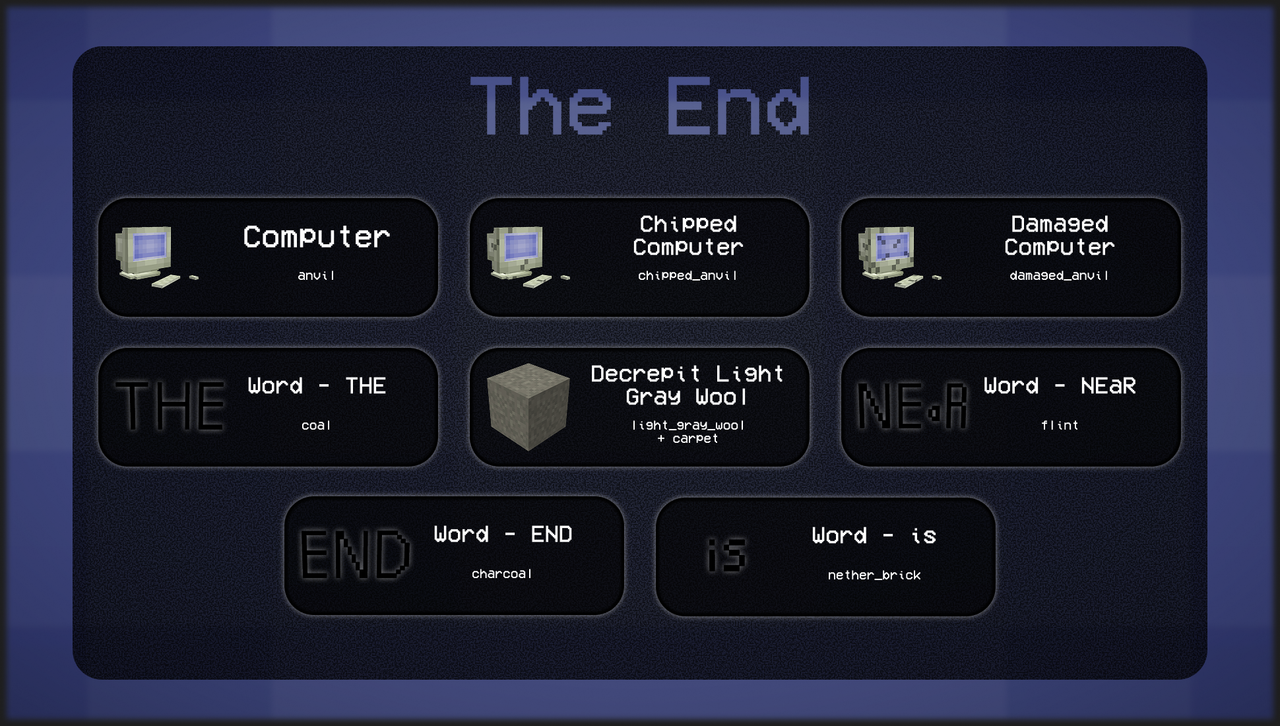 The End Features