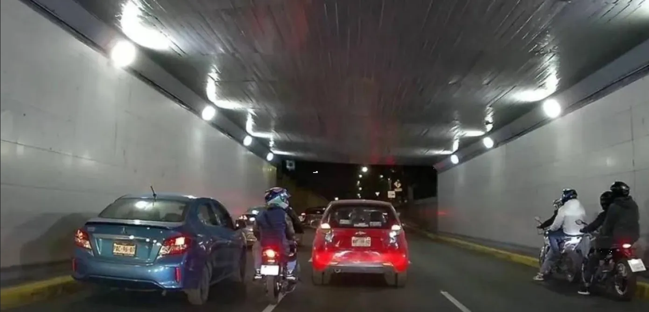 Revelan nuevo modus operandi de asaltantes en el viaducto de CDMX (Video)