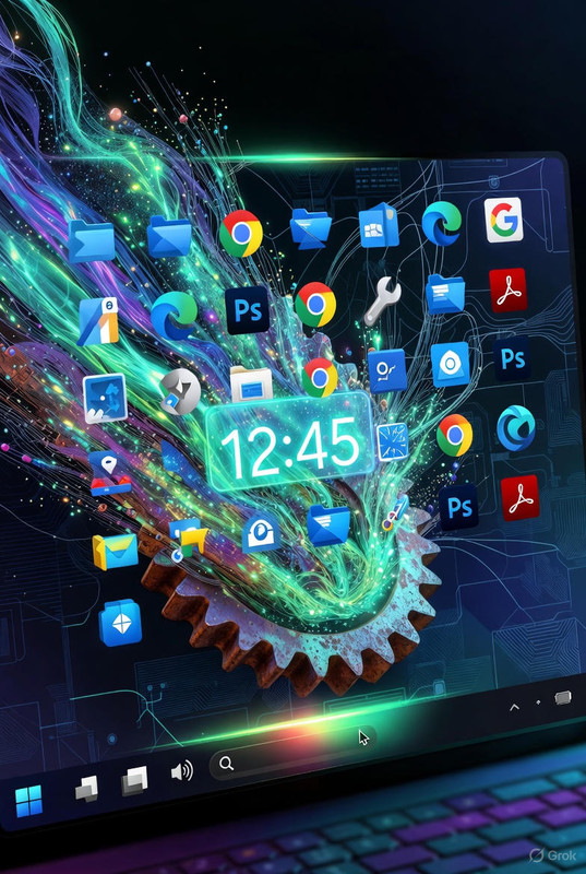 Seis Joias Escondidas: Apps Gratuitos que Transformam o Windows 11 em uma Máquina de Produtividade