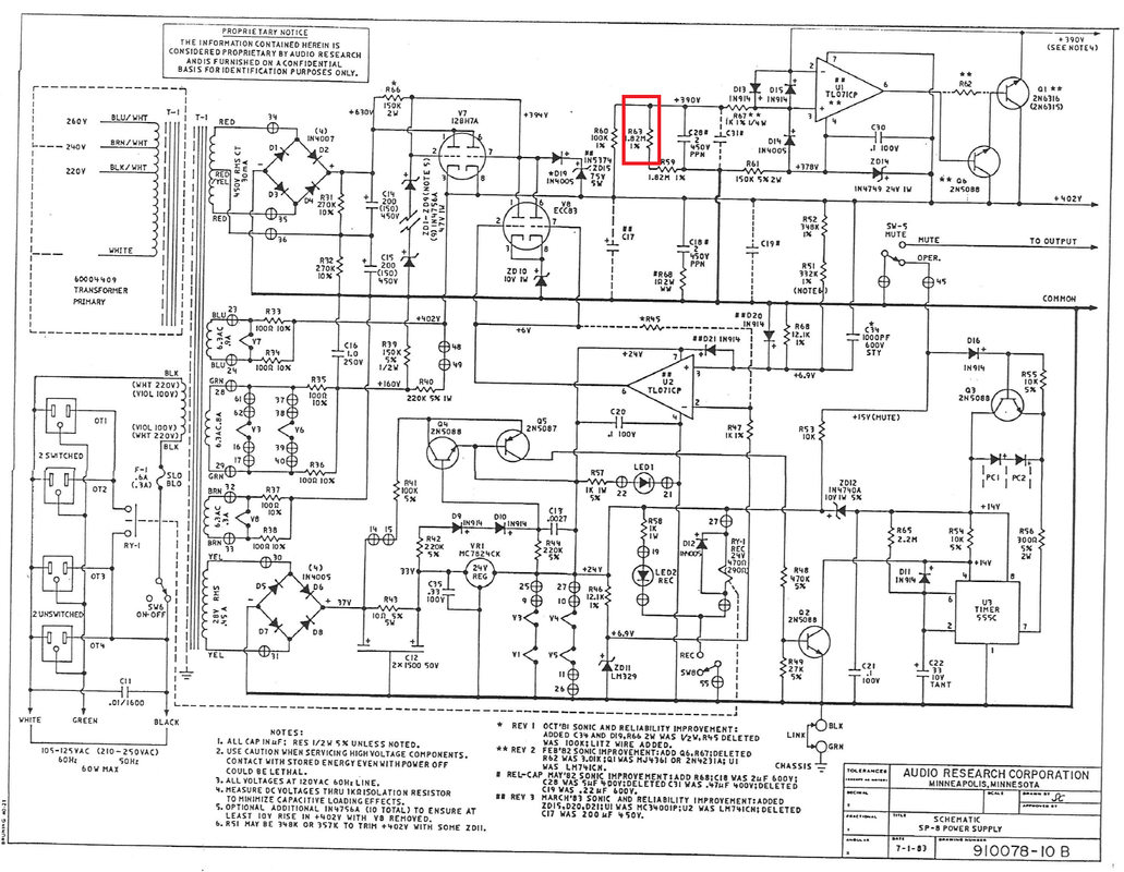 R63 Marked open cct
