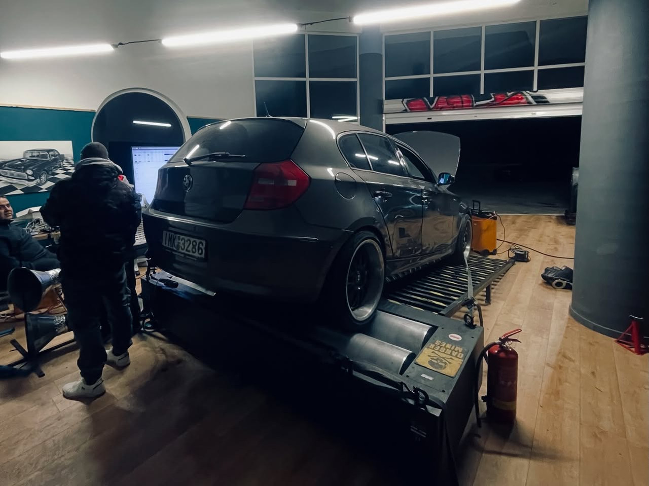 BMW 116i N45 Stage 2 DMS Tuned dyno result