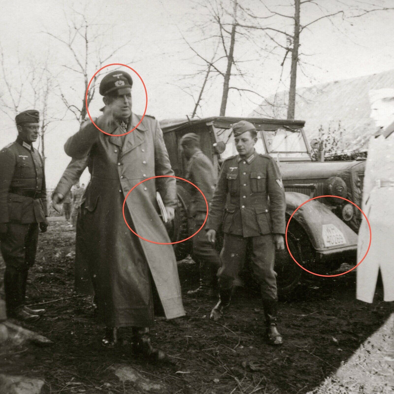 Orig. Foto Ritterkreuz Träger Kurt von Trippelskirch 30.Infanterie-Division