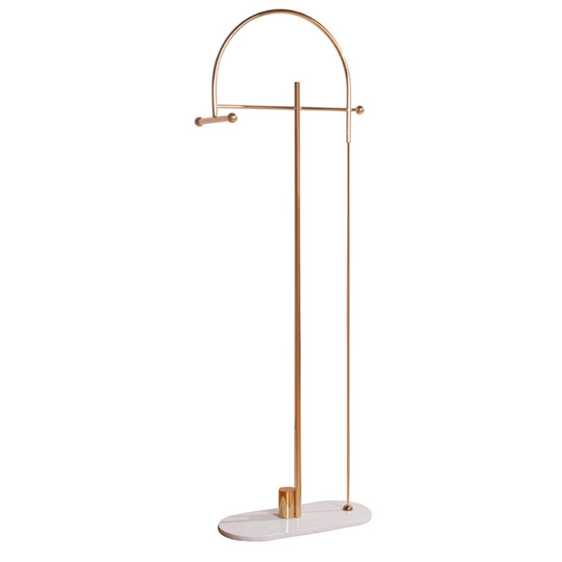 NSUQOA JSEIAJB Standing Hanger Garment Floor Coat Rack Clothing Entrance Hall Foot Jackets Metal Fur