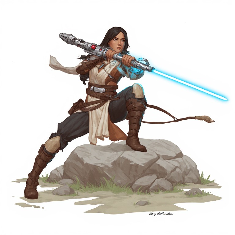 Shin-Hati-holding-light-saber