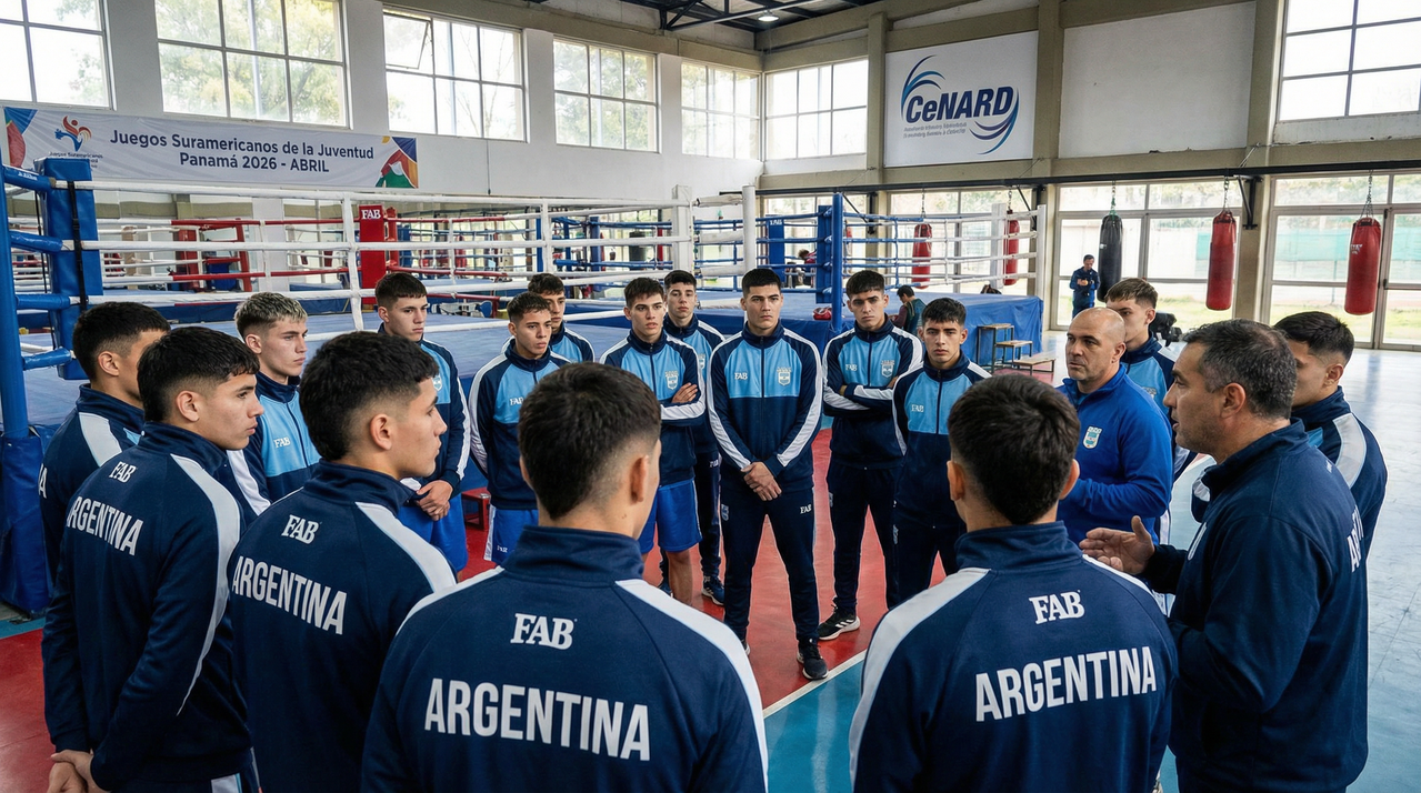 Boxeo: Argentina ya tiene a sus jóvenes púgiles definidos para los Juegos Suramericanos de Panamá 2026