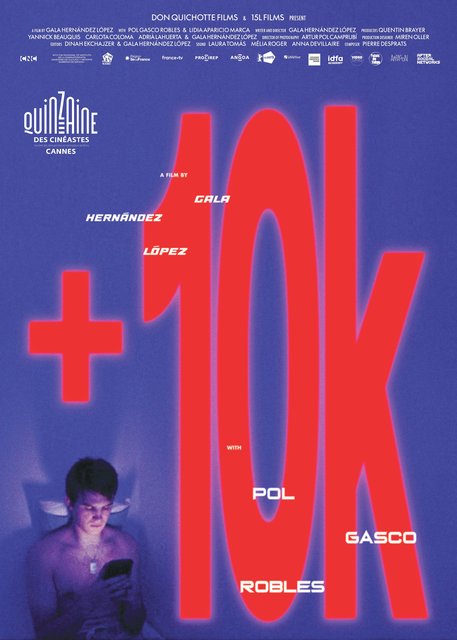 EL CORTOMETRAJE “+10K”, DE GALA HERNÁNDEZ, A LA QUINCENA DE REALIZADORES DEL FESTIVAL DE CANNES