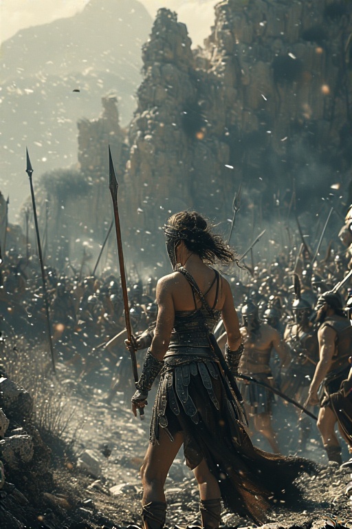 Greek-Warrior-Female-Spears-Sw-18