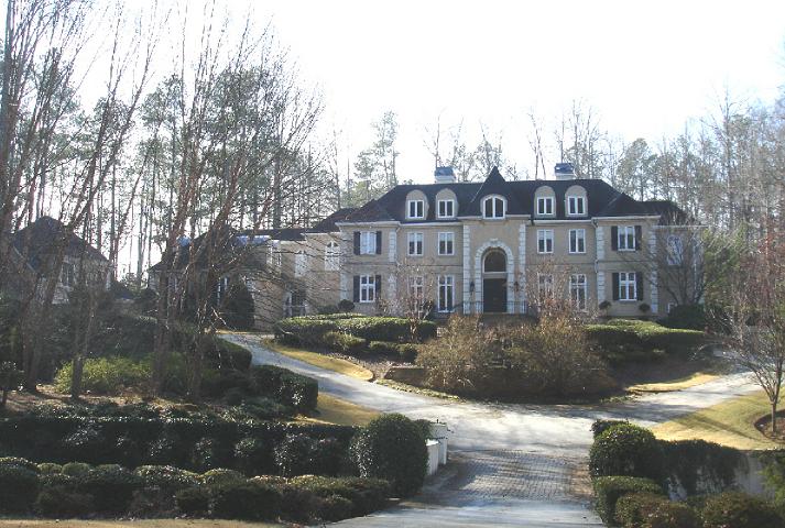 Photo: la maison de Akon en Atlanta, Georgia, USA.
