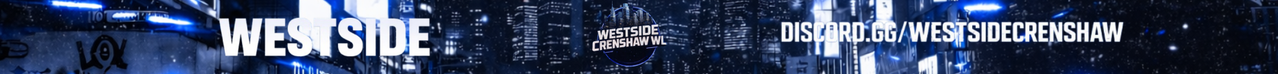 Westside Crenshaw 🌴 | ⚔️ Semi-Serious RolePlay | 🚓 Active PD & EMS 🚑 | Beginner Friendly | ⚙️ Super Optimized | 🔄 Free Starterpack