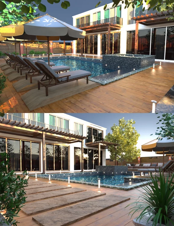 Elevated Poolside Resort