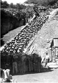 Todesstiege escalera de la muerte, verano de 1941