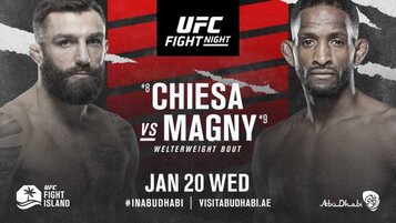  UFC On ESPN 20 Chiesa vs Magny 