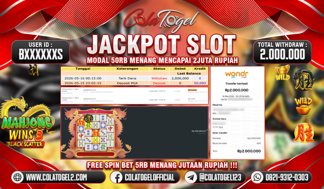 JACKPOT SLOT GACOR!!