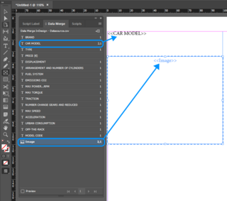 Adobe InDesign - Data Merge and Import PDF Comments