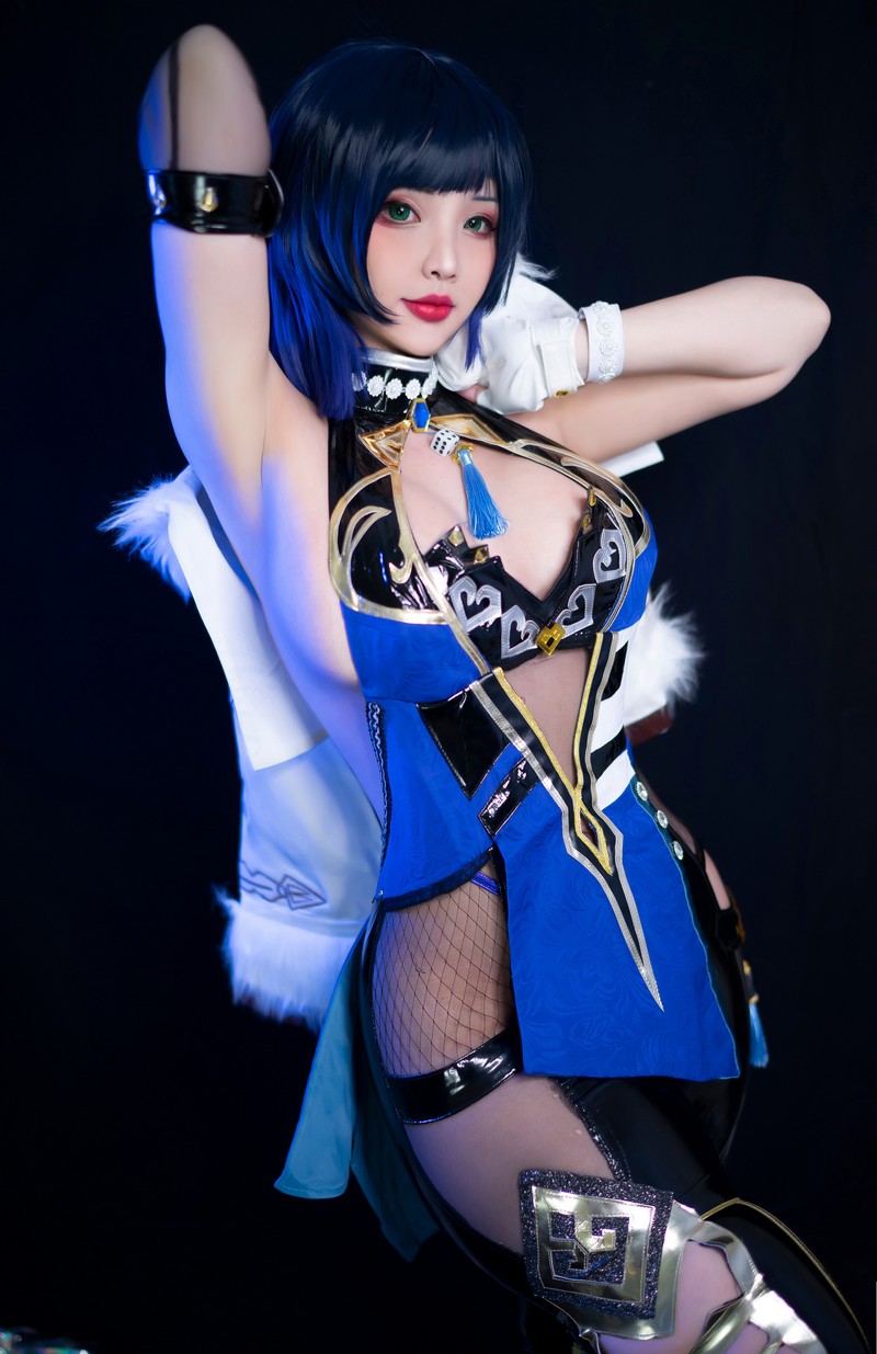 Hana Bunny 夜兰 Cosplay写真｜原神 Yelan 高清图片合集[13P-34.5M]插图2