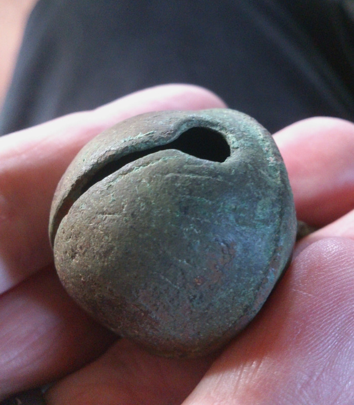 17-18th century crotal bell 05052013 view 2