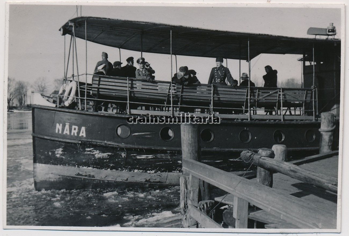 Orig. Foto Boot Schiff Fahrt m. Dampfer NARA übe