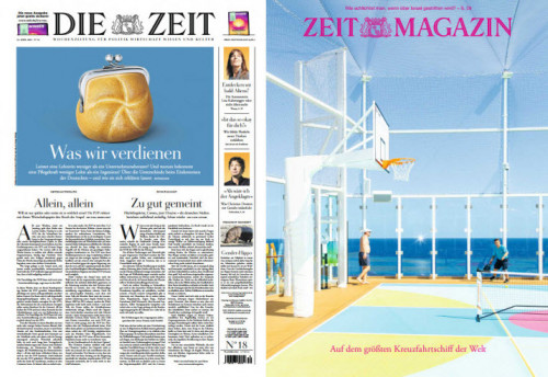 Cover: Die Zeit mit Zeit Magazin + Furche No 18 vom 25  April 2024