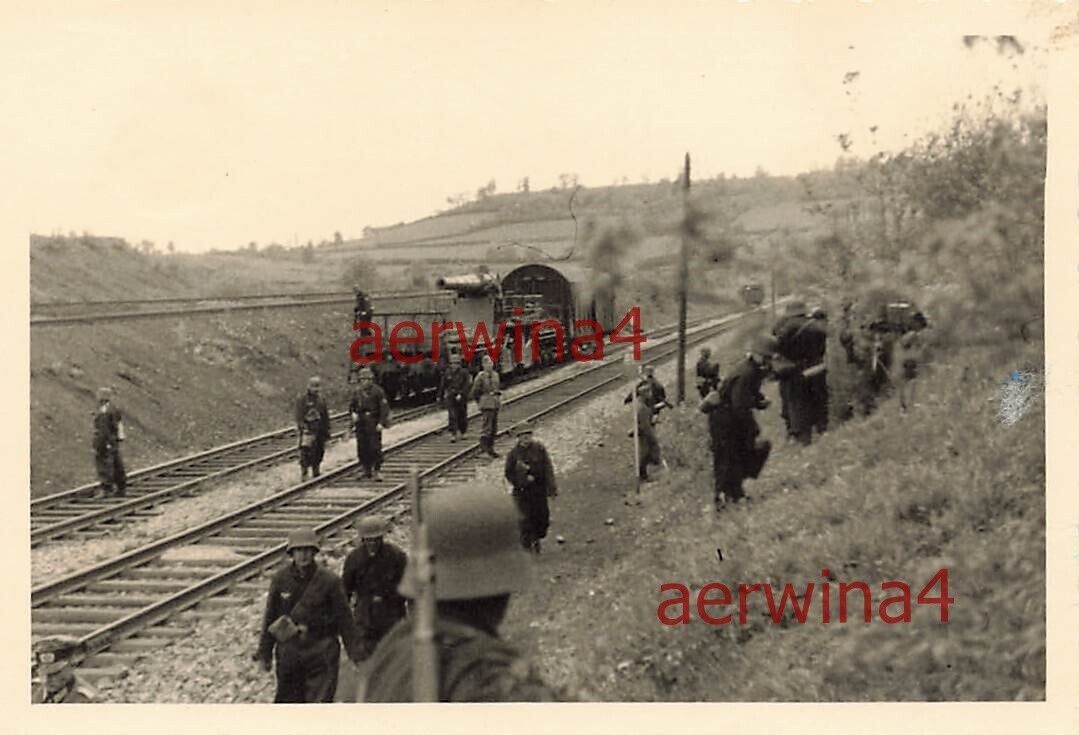 Deutsches Eisenbahngeschütz Bruno Feuerstellung Hombourg Belgien
