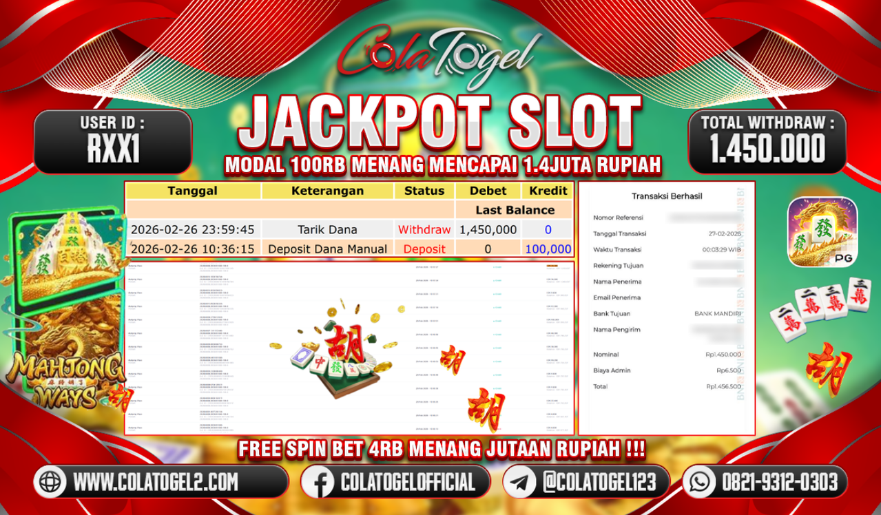 JACKPOT SLOT GACOR!!