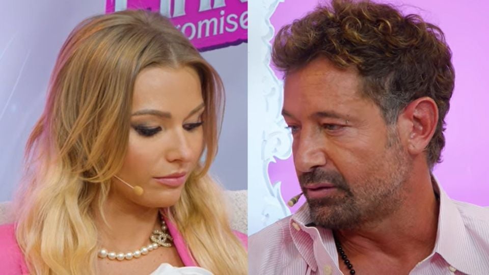 Gabriel Soto llora al hacerle promesa de amor a Irina Baeva y lo critican por