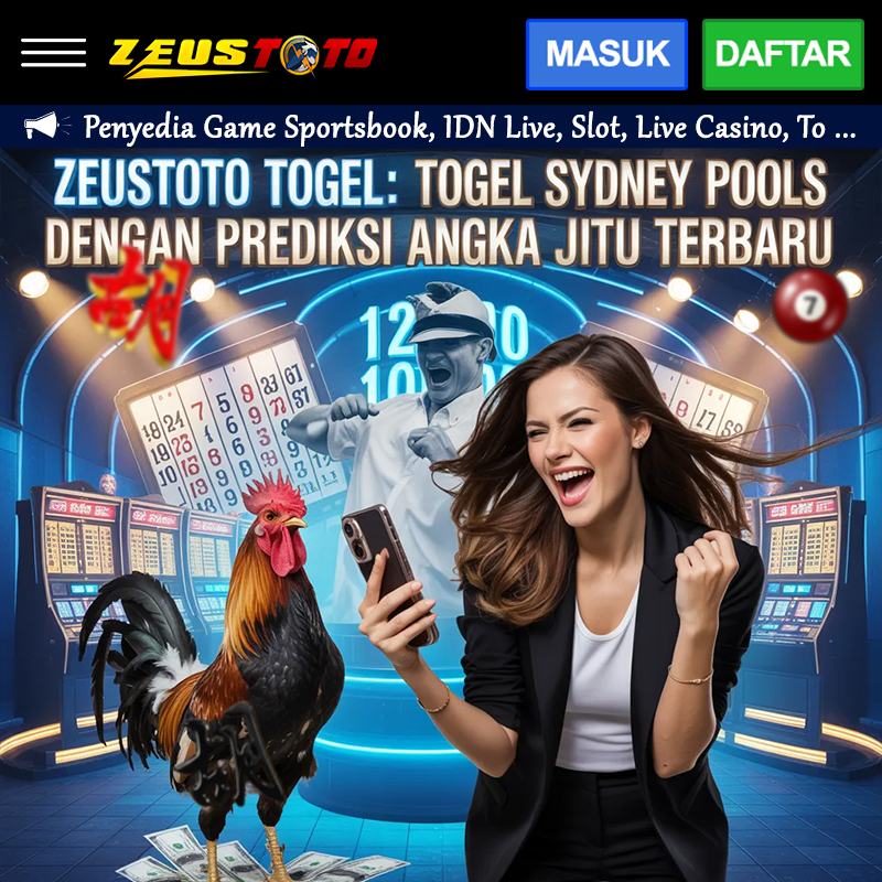 ZEUSTOTO TOGEL: Togel Sydney Pools dengan Prediksi Angka Jitu Terbaru image 1