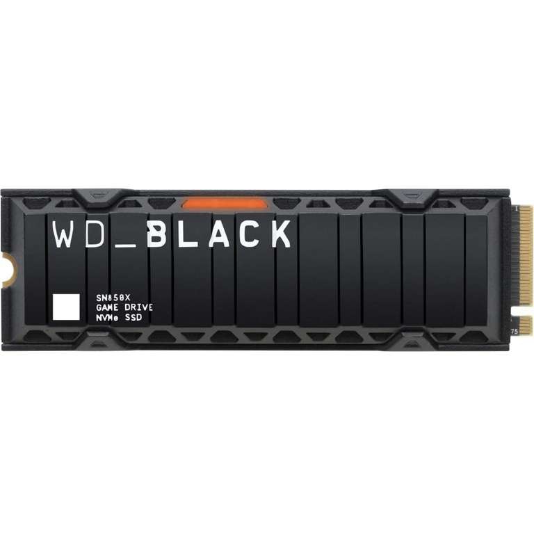 Amazon: Western Digital WD BLACK SN850X 1TB - (SSD) para Juegos con disipador de Calor - Funciona con Playstation 5